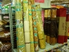 Bambus-Matten im Supermarkt